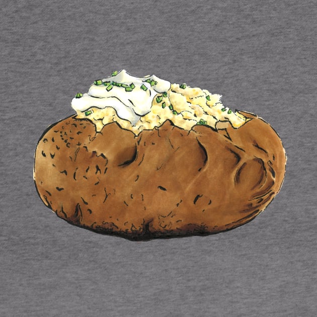 Baked Potato by LittleAmyLiz